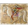 Image 1 : Dick Duerrstein Original Daffy Duck on Horse Painting