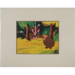 Pink Panther Original Production Cel & Backgrnd Gorilla
