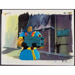 Original Production Bishop Signed Cel X-MEN Stan Lee