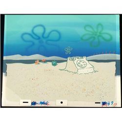 Spongebob Production Original Sand Telephone Background