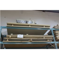 2 BAYS OF ASSORTED WOOD SHEETS
