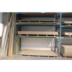 3 BAYS OF PLYWOOD & MDF