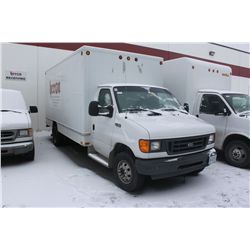 03 WHITE FORD CUBE VAN 131,751KM DIESEL