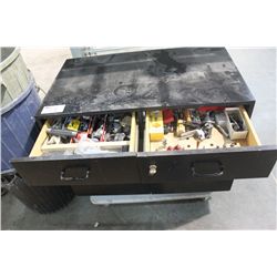 BLACK BIT CABINET & CONTENTS