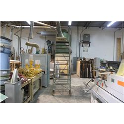 BLUE MOBILE SHOP STAIRS