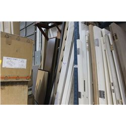 LOT OF FLOORING AND WOOD