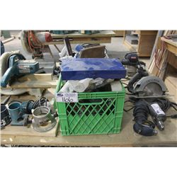 2 BINS OF MISC TOOLS