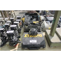 LOT OF DEWALT ELECTRIC DRILLS