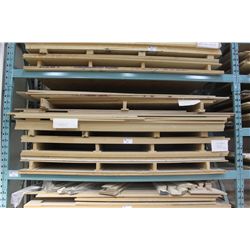 BAY OF PLYWOOD AND MDF SHEETS