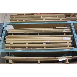 BAY OF PLYWOOD AND MDF SHEETS
