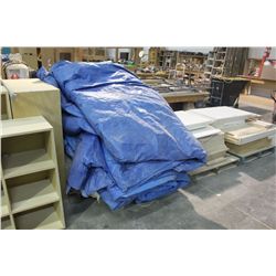 PALLET OF TARPS