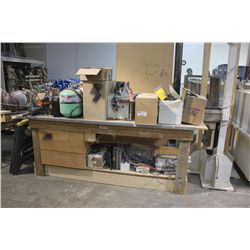 WORK TABLE AND CONTENTS