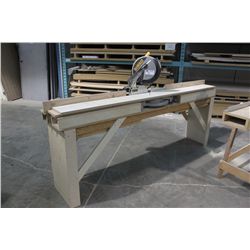 DEWALT 12" COMPOUND MITER SAW WITH BENCH