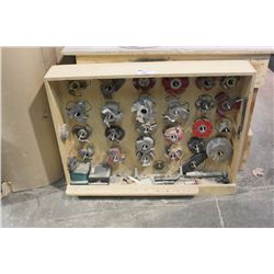 WOODEN RACK OF SHAPER TOOLING