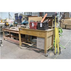MOBILE WORK BENCH & CONTENTS