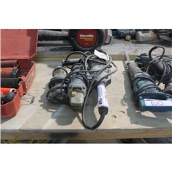 2 ANGLE GRINDERS & DRILL