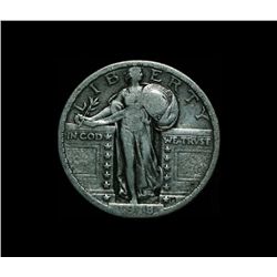 1918-p Standing Liberty 25c grades xf40
