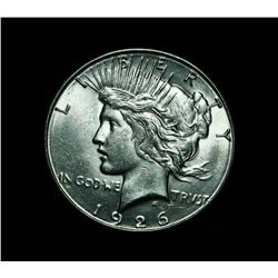 1926-s  Peace Dollar Grades Select Uncirculated ms63