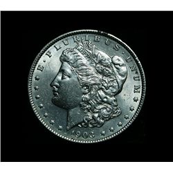 1903-p Morgan Dollar $1 Grades Select Uncirculated ms61
