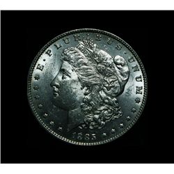 1885-p Morgan Dollar $1 Grades Select Uncirculated ms63