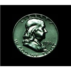 1956 Proof Franklin Half Dollar grades PR66