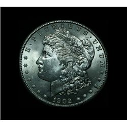 1902-o Morgan Dollar $1 Grades Select Uncirculated ms63