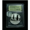 Image 1 : 2010-w American Veterans Disabled for Life Silver Proof Commemorative Dollar Graded PR70 DCAM