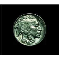 1934-p Buffalo Nickel 5c Grades Select Uncirculated ms63