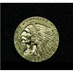1926-p $2 1/2 Gold Indian Grades Select Uncirculated ms60