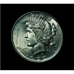 1923-d Peace Dollar $1 Grades Choice Uncirculated ms64