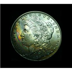 1898-o Morgan Dollar Grades Gem Uncirculated ms65 Toned