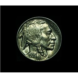 1930-p Buffalo Nickel 5c Grades Select Uncirculated ms63+