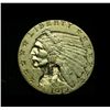 Image 1 : 1912-p $2 1/2 Gold Indian Grades Select Uncirculated ms61