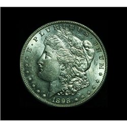 1898-s Morgan Dollar $1 Grades Select Uncirculated ms62