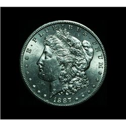 1887-s Morgan Dollar Grades Choice Uncirculated ms64