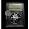 Image 1 : 1995-p Olympic Gymnast Commemorative Proof Silver Dollar Graded PR70 DCAM