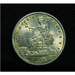 1878-s Trade Dollar Grades Choice Uncirculated ms64