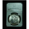 Image 1 : NGC 1890-p Morgan Dollar Graded Choice Uncirculated ms64  NGC