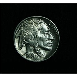 1937-d Buffalo Nickel 5c Grades Select Uncirculated ms62