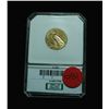 Image 2 : PCI  1909-p $5 Gold Indian Graded Choice ms64  PCI  Original Green label