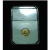 Image 1 : PCI  1908-p $2 1/2 Gold Indian Graded Choice ms64  PCI  Original Green label
