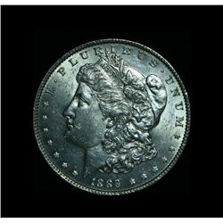 1889-p Morgan Dollar Grades Select Uncirculated ms63