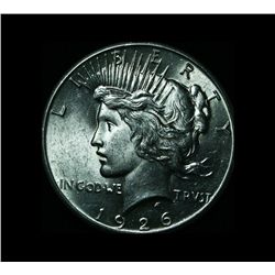 1926-p Peace Dollar Grades Select Uncirculated ms63++