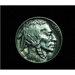 1935-p Buffalo Nickel 5c Grades Select Uncirculated ms61