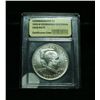 Image 1 : 1990-w Eisenhower Centennial Uncirculated Commem Silver Dollar graded ms70