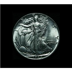 1944-p Walking Liberty Half Dollar 50c Grades Choice Uncirculated ms64