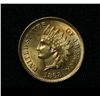 Image 1 : 1868-p Indian Cent 1c Gem Uncirculated ms65RD  Beautiful Red Color