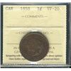 Image 1 : 1858 1¢ ICCS VF20.