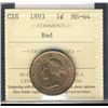 Image 1 : 1893 1¢ ICCS MS64RD.