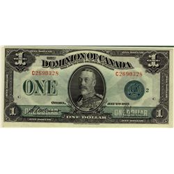 1923 $1 DC-25j C2690328 PCGS EF45.